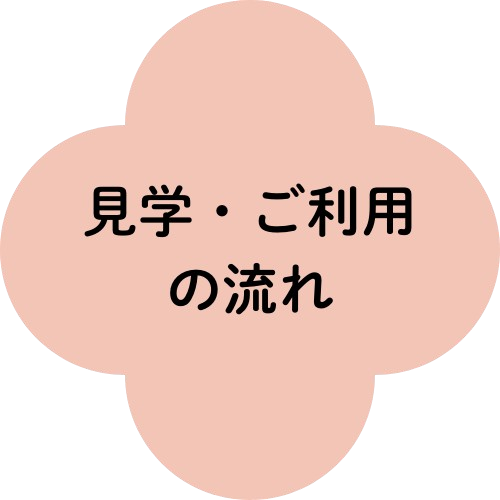 見学・ご利用の流れ